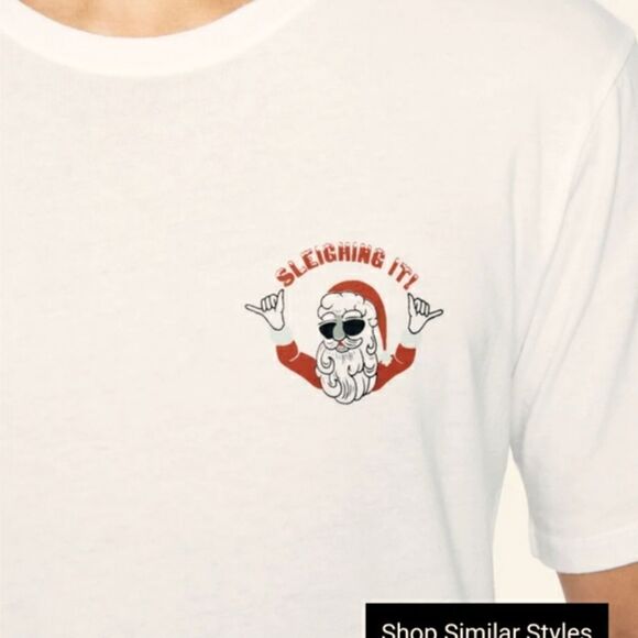 Hurley Everyday Washed Sleighing It T-shirt - Picture 4 of 15